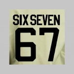 Six Seven 67 - p&aacute;nske tričko s obojstrannou potlačou 100%bavlna značka Fruit Of The Loom